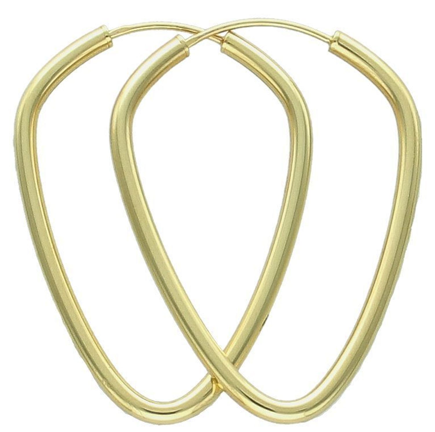 Kolczyki złote owalne pr 585, C5LBFLEX-2-BAR1 OR205574 Złote kolczyki owalne – klasyczna elegancja. Stylowe kolczyki wykonane z wysokiej jakości złota próby 585, o wadze 1,60 g. 1.jpg